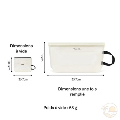 pochette pour la plage dimensions