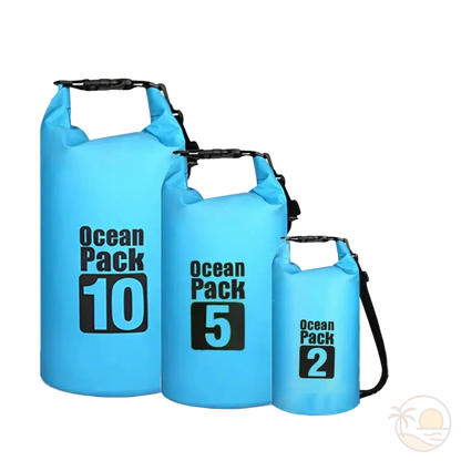 pochettes de plage bleu