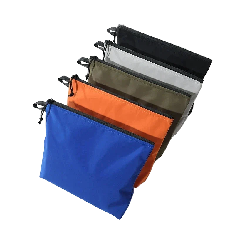 pochettes de plage bleu orange vert beige noir