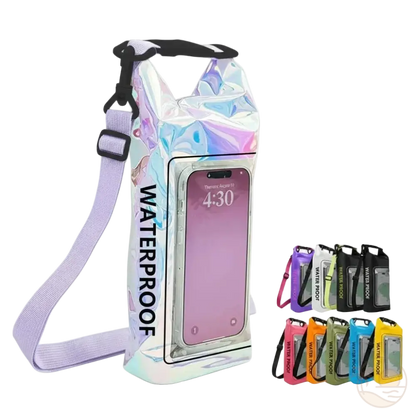 pochettes etanches pour la plage argent irise et toutes les couleurs