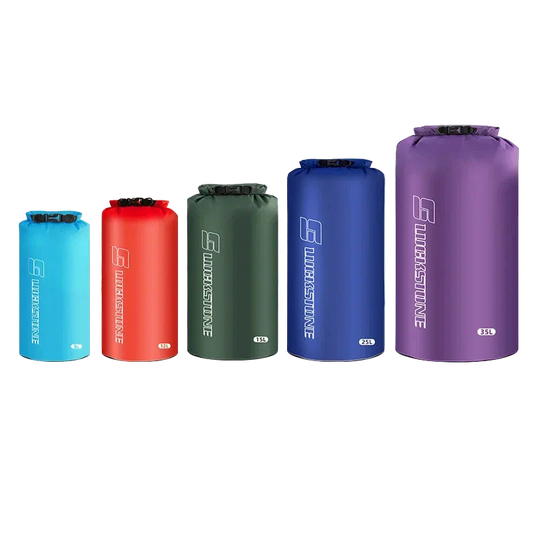 pochettes impermeables plage bleu rouge vert marine violet