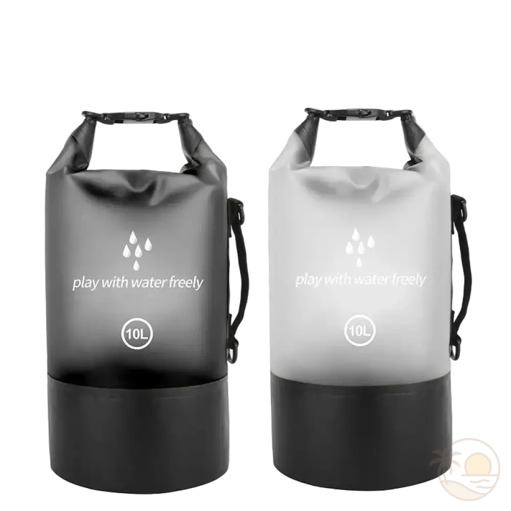 pochettes plage etanches noir blanc