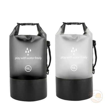 pochettes plage etanches noir blanc