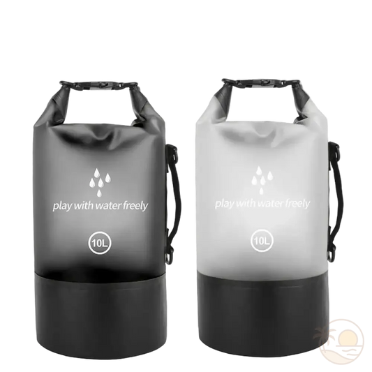 pochettes plage etanches noir blanc