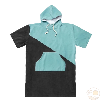 poncho de plage adulte recto