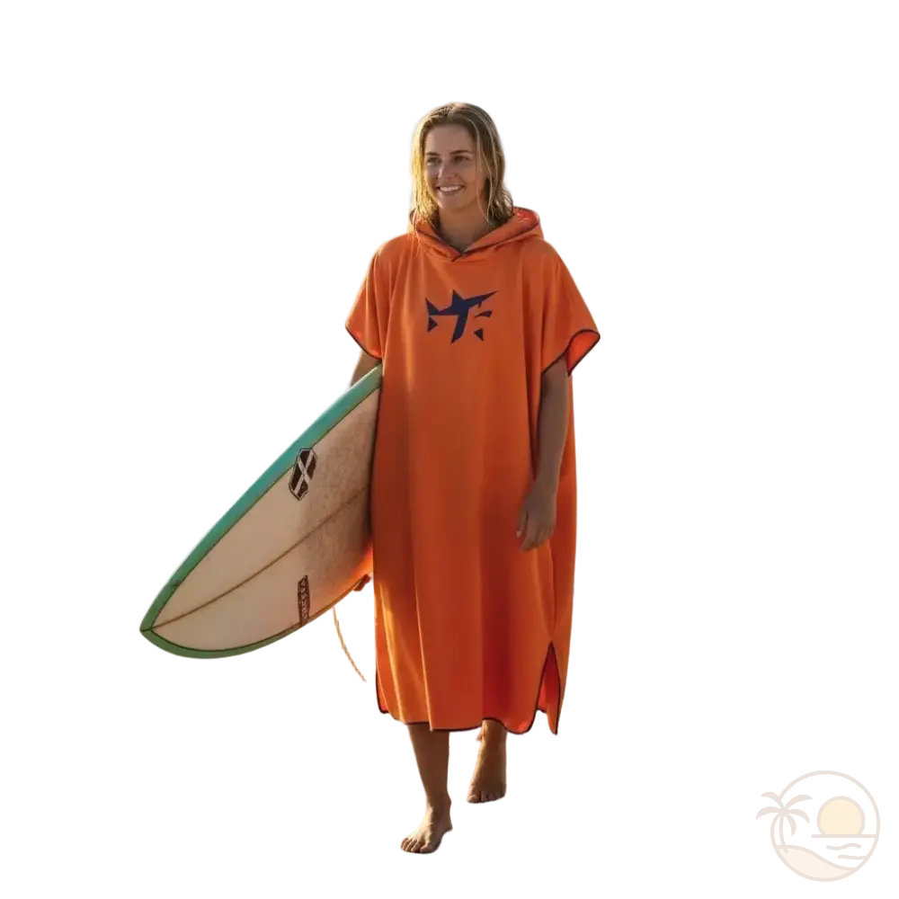 poncho de plage adulte surf femme planche