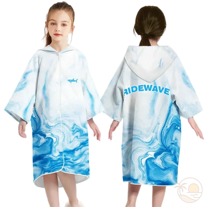 poncho de plage enfant ride wave