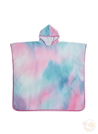 poncho de plage femme