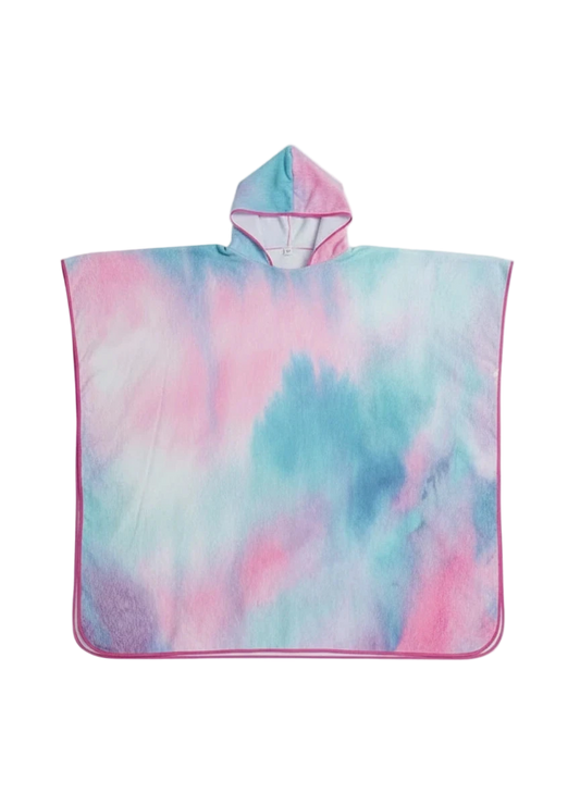 poncho de plage femme