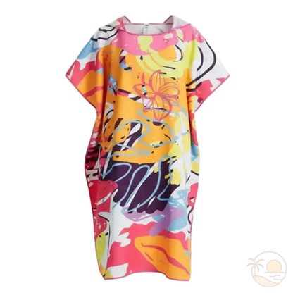 poncho de plage pour adulte couleurs