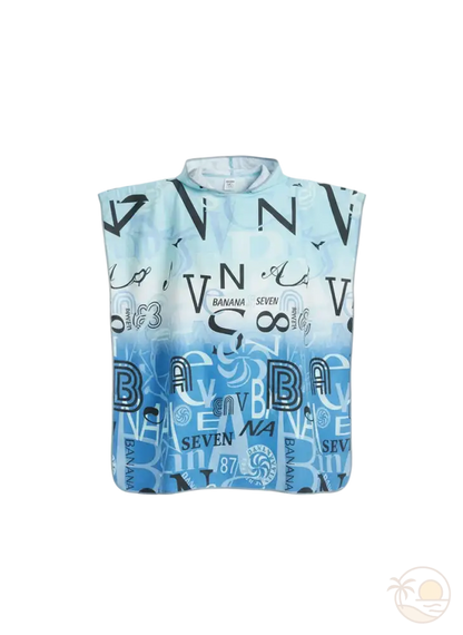 poncho serviette de plage recto