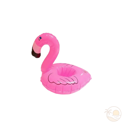 porte gobelet piscine flamant rose