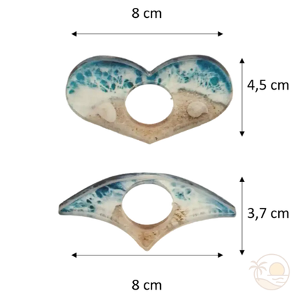 porte pages plage demi lune coeur dimensions