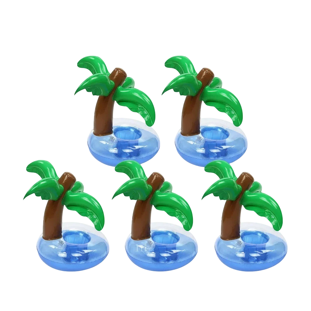 portes goblelet piscine palmier lot de cinq