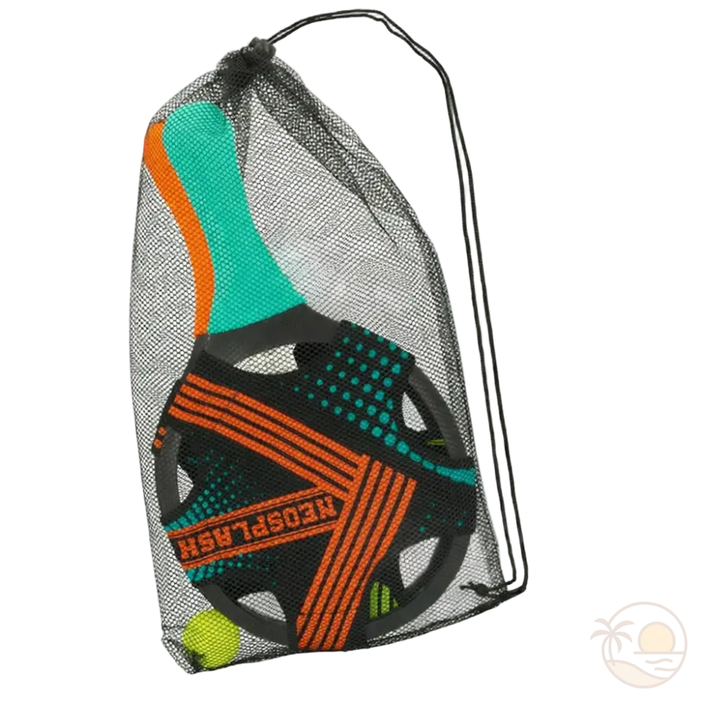 raquettes de plage en plastique pochette