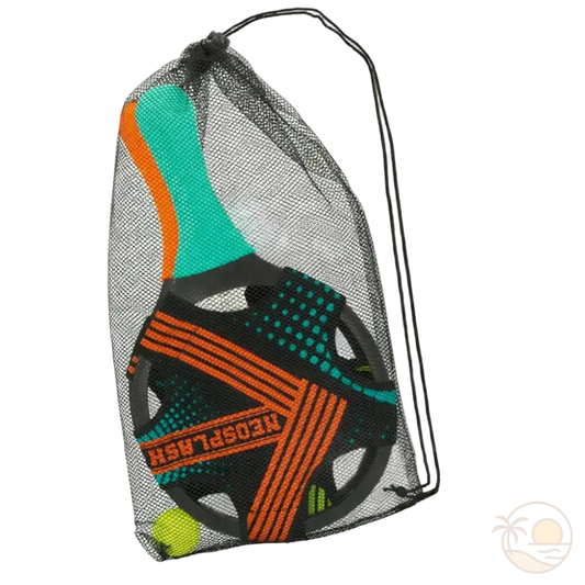 raquettes de plage en plastique pochette