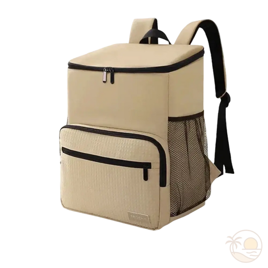 sac a dos glaciere beige