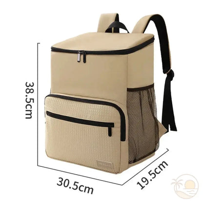 sac a dos glaciere beige dimensions