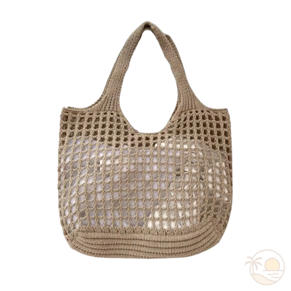 sac de plage boheme beige