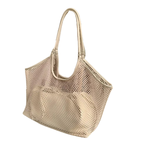 sac de plage en toile blanc 2