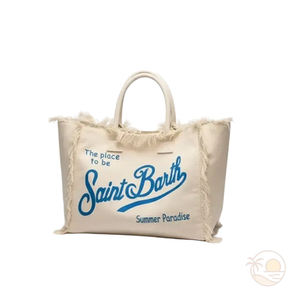 sac de plage saint barth blanc