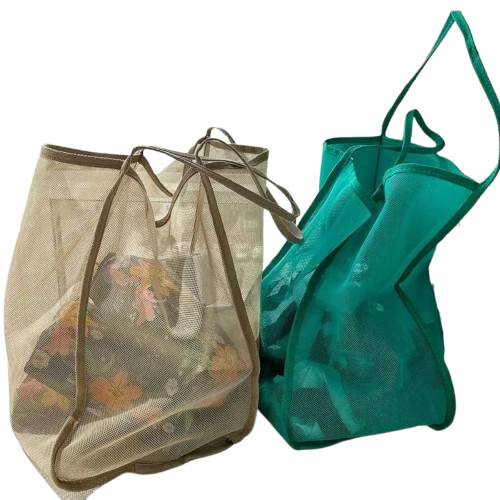 sac de plage xxl beige vert