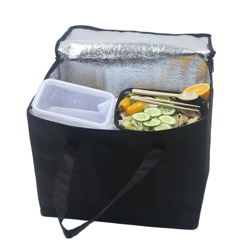 sac glaciere ouvert plein