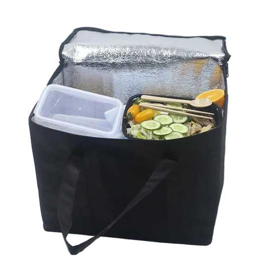 sac glaciere ouvert plein