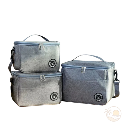 sac isotherme gris petit moyen grand