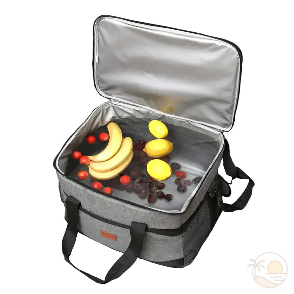 sac isotherme plage ouvert