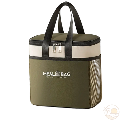 sac isotherme repas vert grande capacite