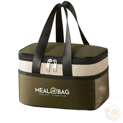 sac isotherme repas vert petite capacite