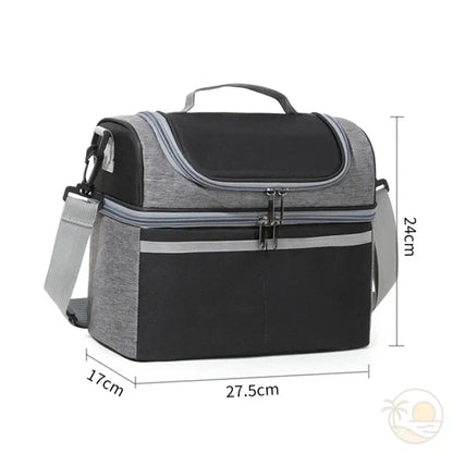 sac repas isotherme dimensions