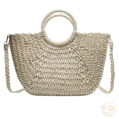 sacs panier de plage blanc
