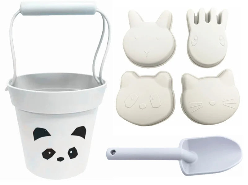 seau pelle plage tete panda