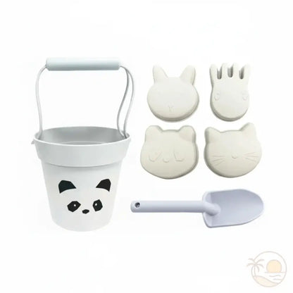 seau pelle plage tete panda