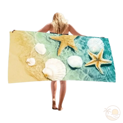 serviette de plage anti sable femme