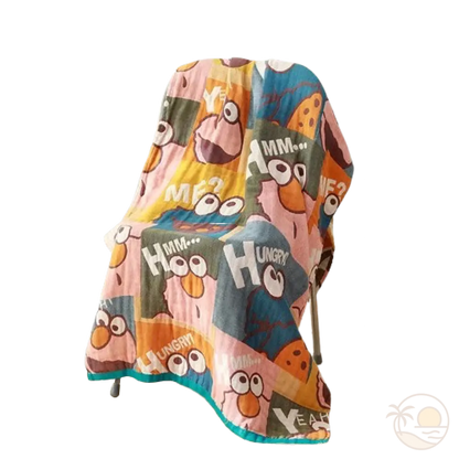 serviette de plage en coton hungry