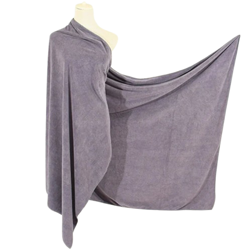 serviette de plage epaisse gris