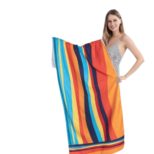 serviette de plage fine femme 2
