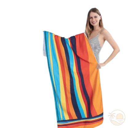 serviette de plage fine femme 2