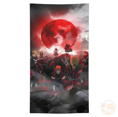 serviette de plage naruto pain