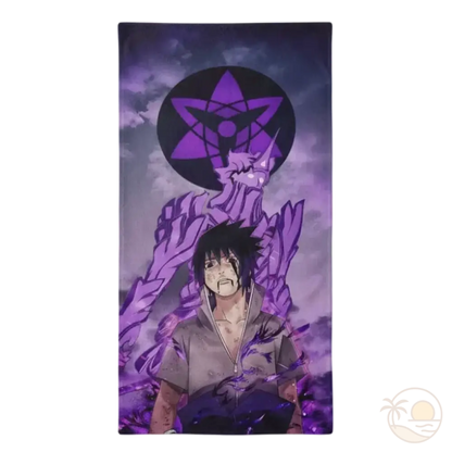 serviette de plage naruto susanoo uchiwa