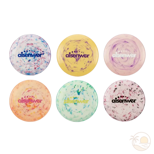 sport frisbee bleu jaune rose orange vert noir