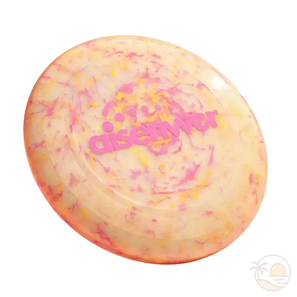 sport frisbee orange rose profil