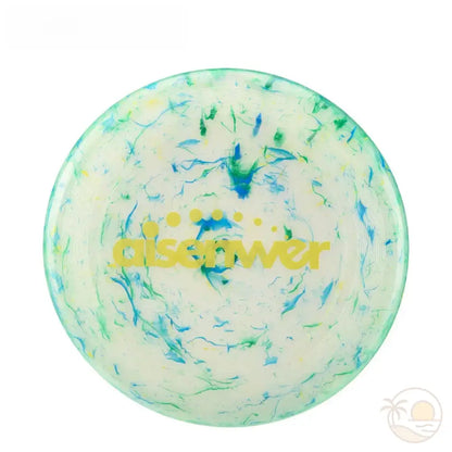 sport frisbee vert et jaune