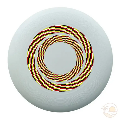 sport ultimate frisbee cercles jaunes marrons