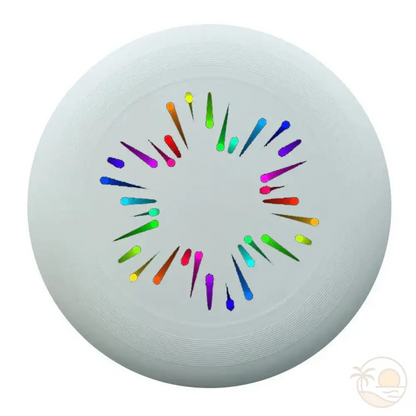 sport ultimate frisbee explosion multicolore
