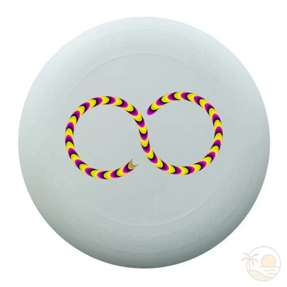 sport ultimate frisbee infini jaune violet