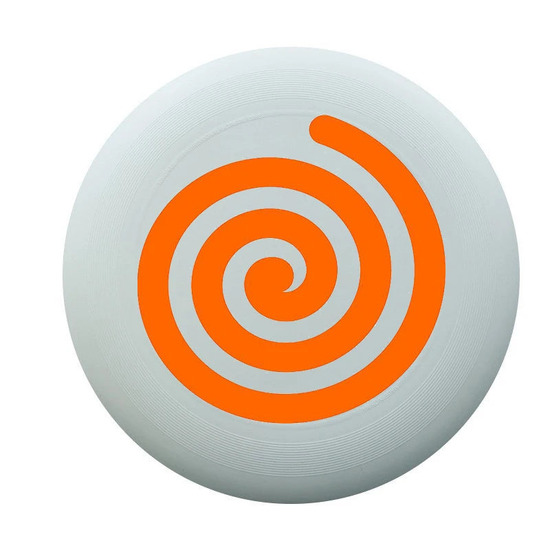 sport ultimate frisbee spirale orange